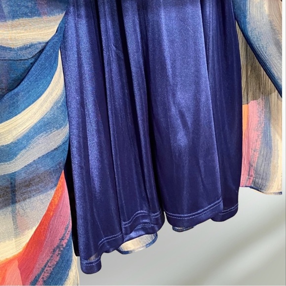 Candie’s Blue/Multicolor Dress XL - Picture 10 of 16